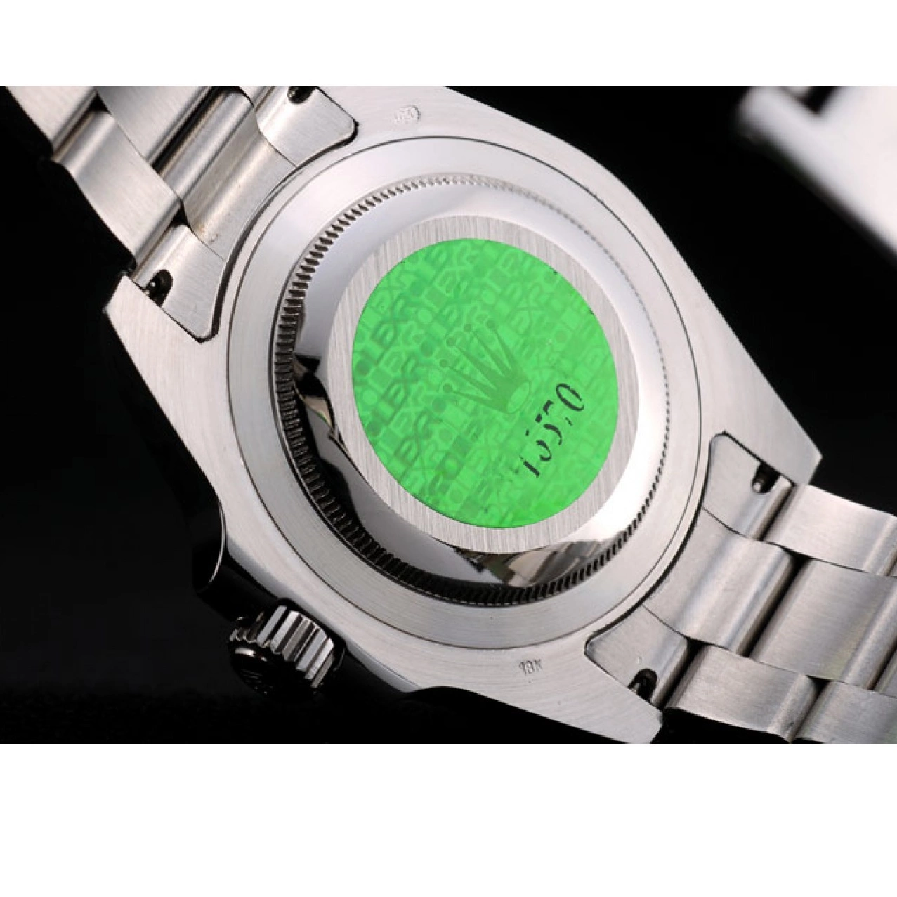 Aaa replica watch Stainless Bezel Dial Steel Black Watch Explorer Rolex 0623
